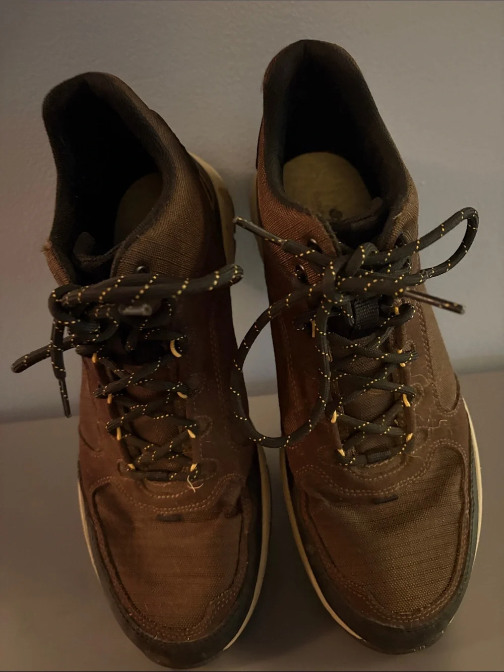 Clarks Brown and Black Men's Hiking Boots
